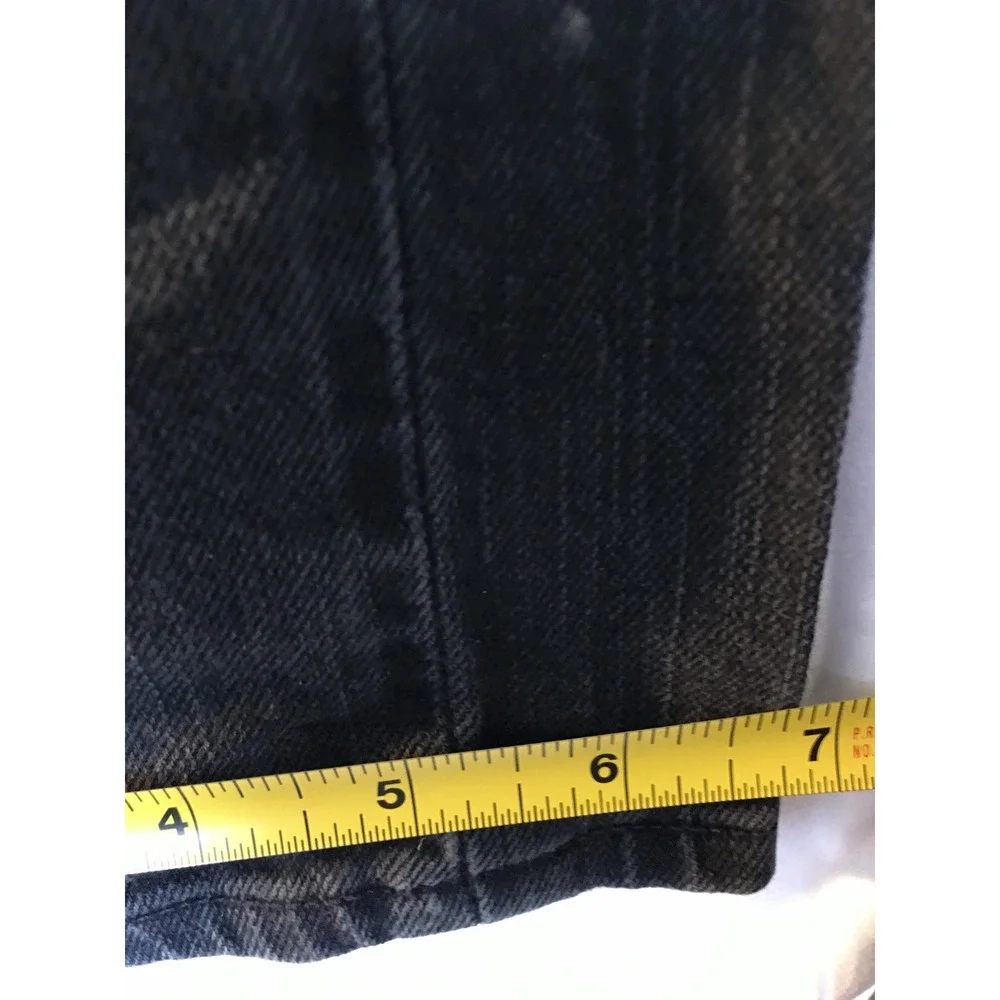 Levis 511 Skinny Jeans Mens 34x32 Faded Black Stretch Denim Pants